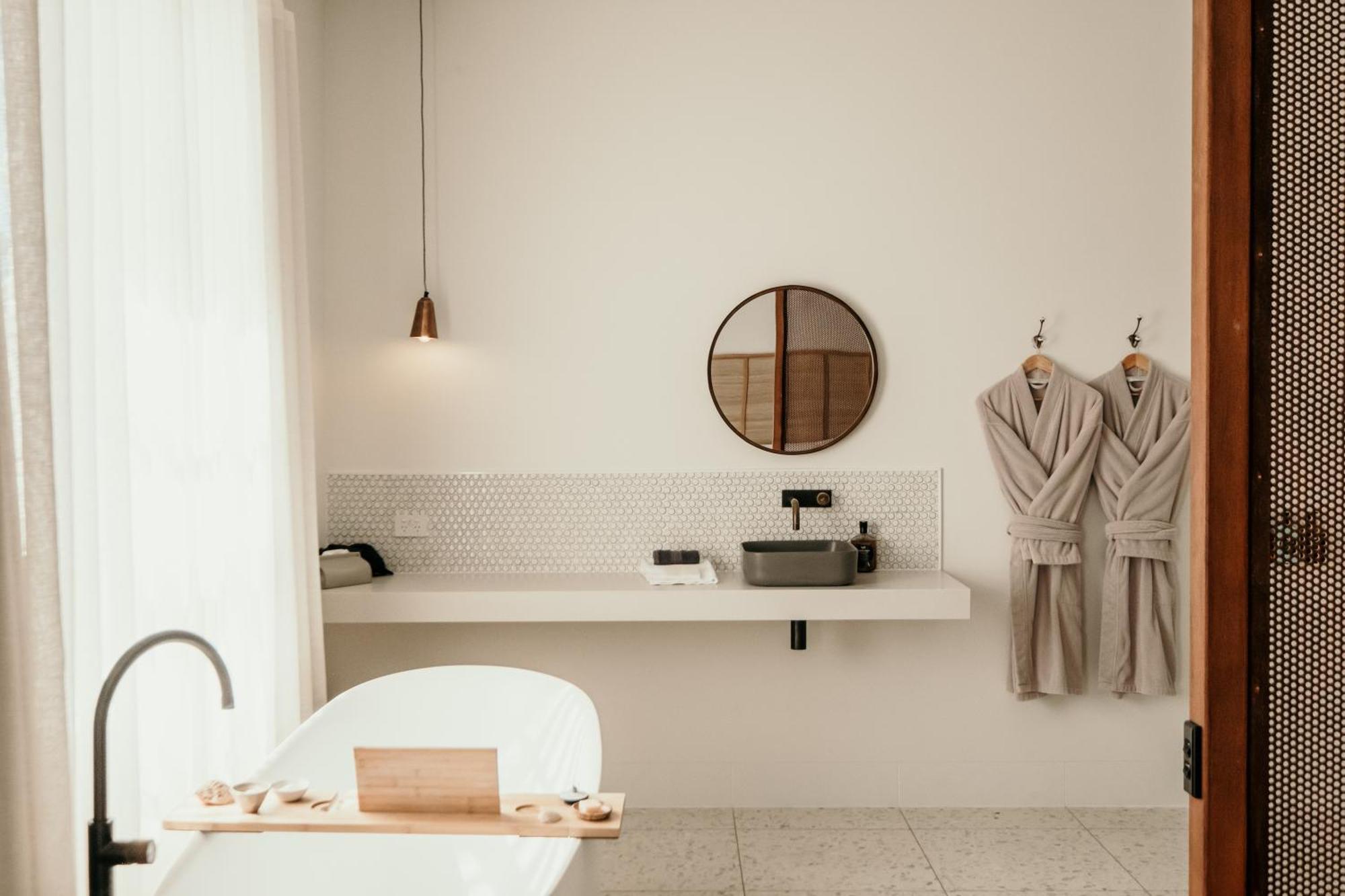 The Oak & Anchor Hotel พอร์ตแฟรี ภายนอก รูปภาพ Bathroom at the Hotel